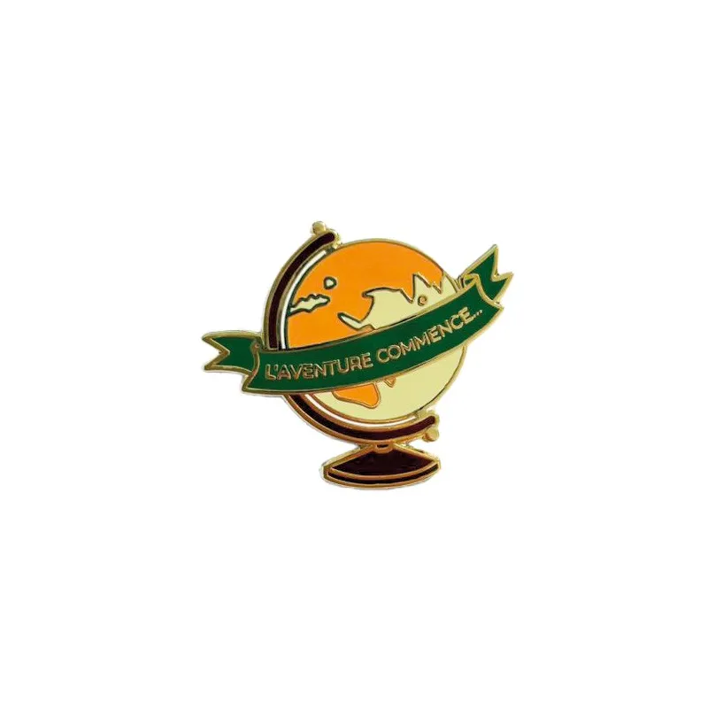 Pin's globe