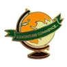 Pin's globe