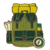 Pin's sac randonnée