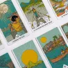 Aventura Éditions - Idée Cadeau, Tarot du voyage, Nouvel horizon,