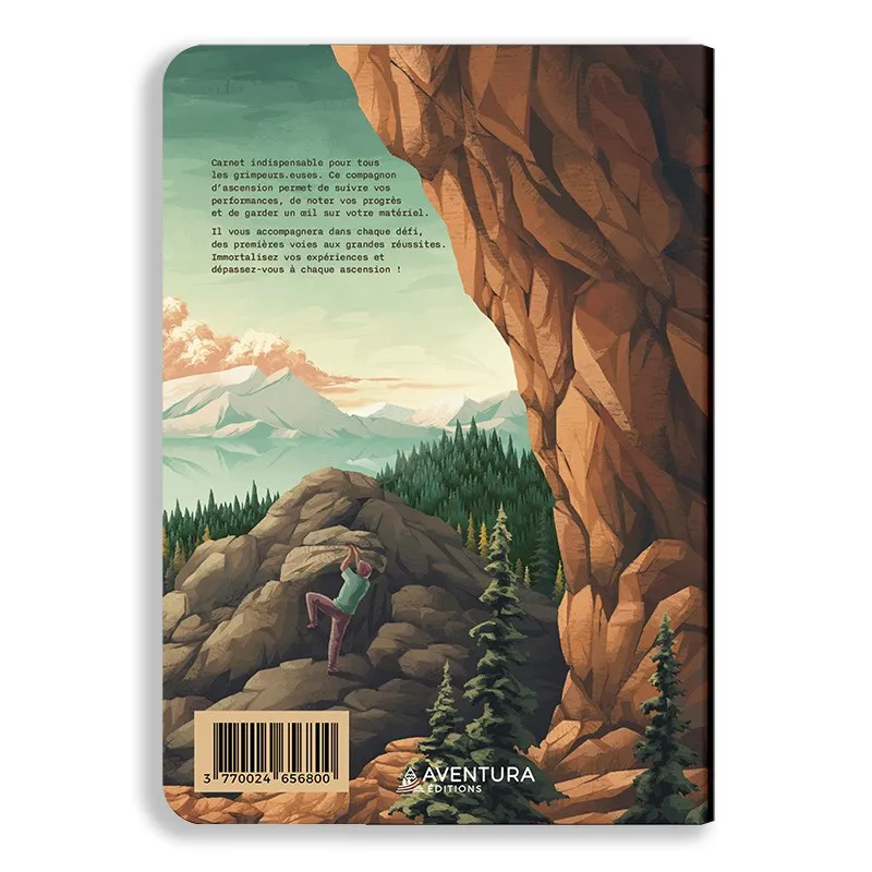 Aventura Éditions - Carnet Escalade Aventure Verticale