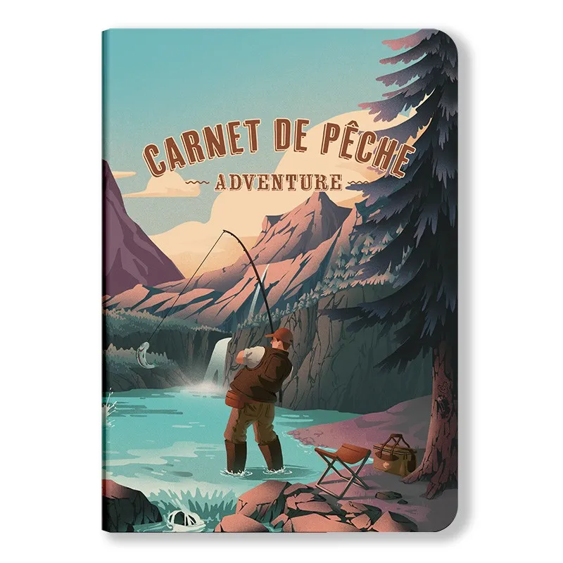 Aventura Éditions - Cadeau Original, Carnet de pêche aventure