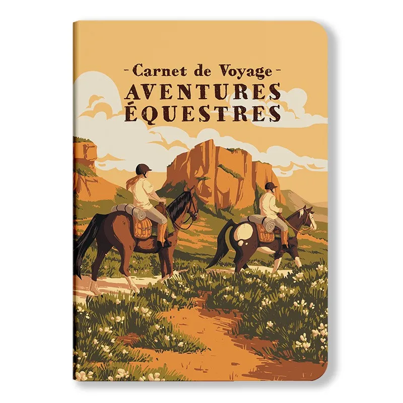Aventura Éditions - Cadeau Original, Carnet d'aventures équestres
