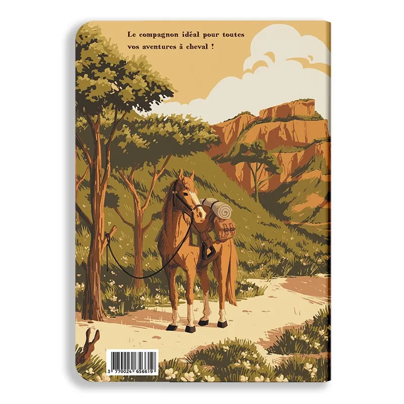 Aventura Éditions - Cadeau Original, Carnet d'aventures équestres