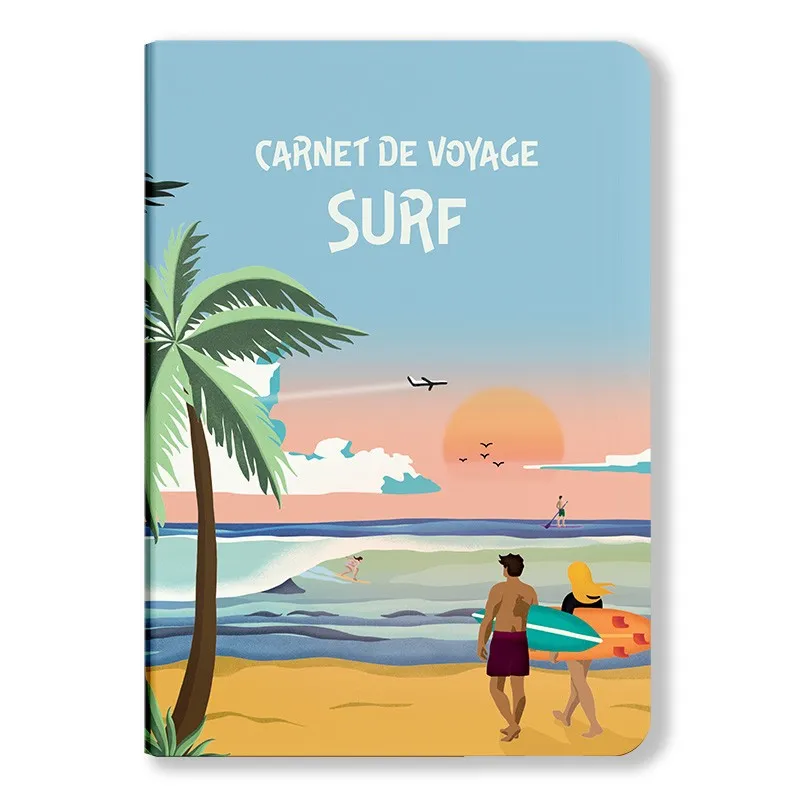Aventura Éditions - Cadeau Original, Carnet de Voyage Surf