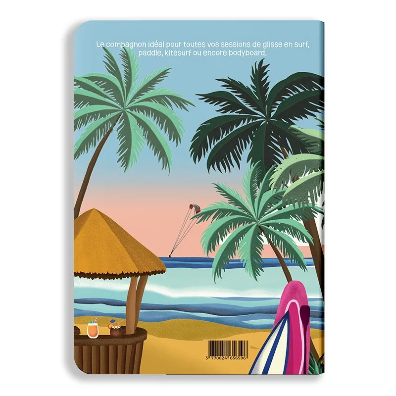 Aventura Éditions - Cadeau Original, Carnet de Voyage Surf