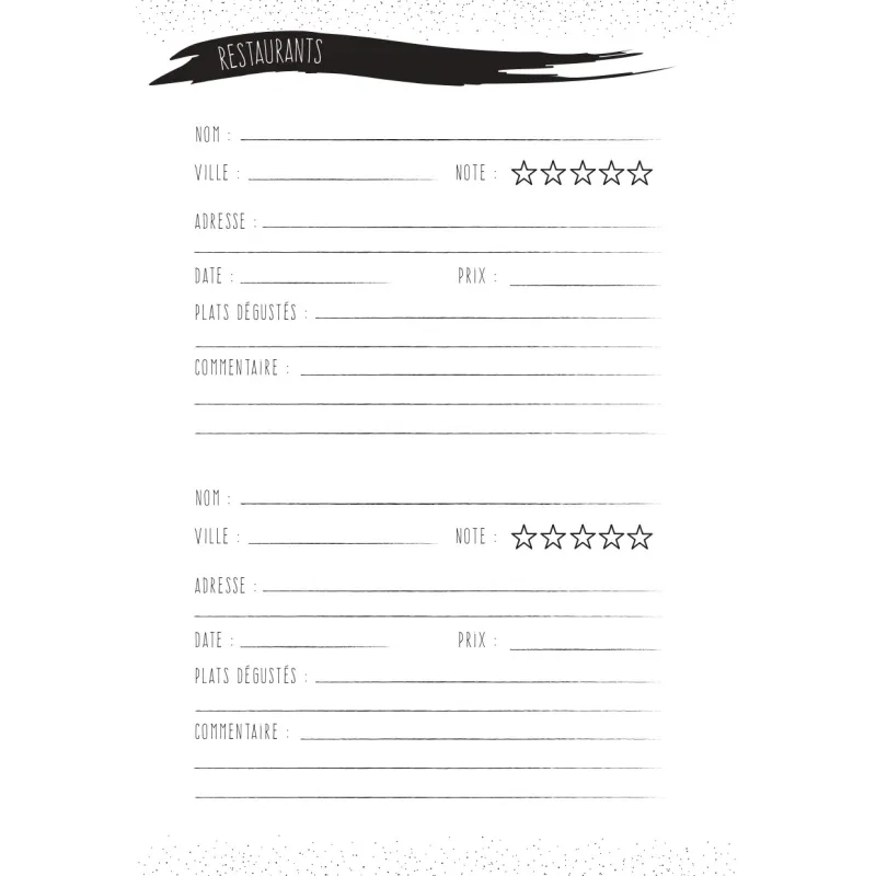 Aventura Éditions - Carnet de Voyage pour vos Aventures