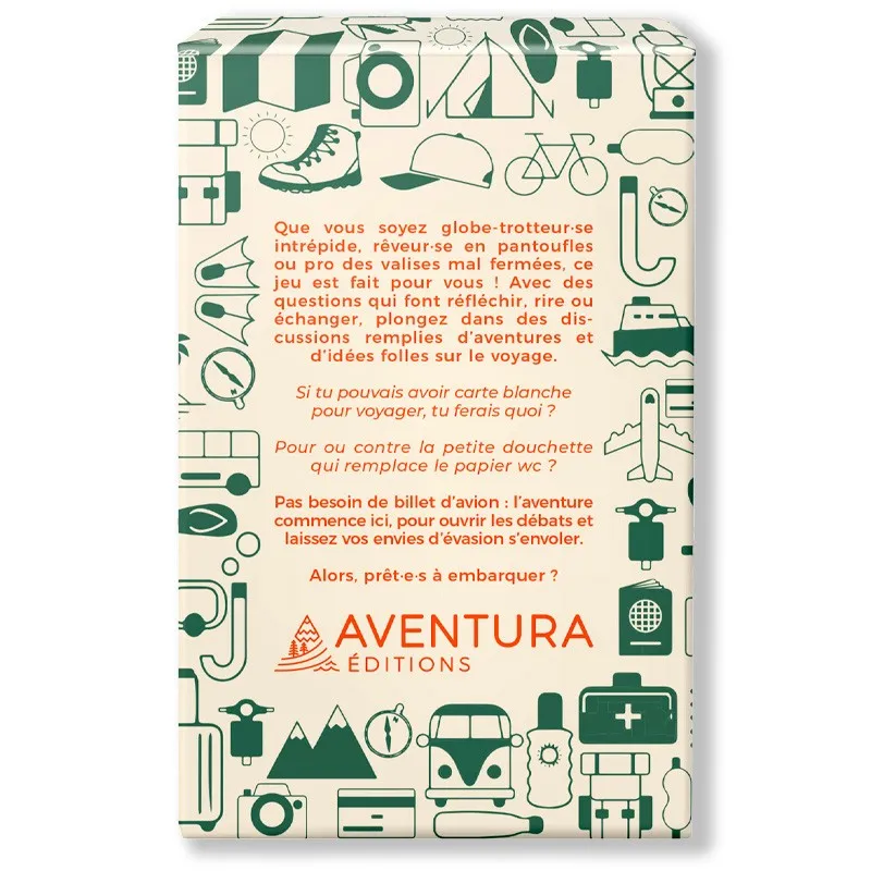 Aventura Éditions - Idée Cadeau, Jeu de carte, Défis, Débats