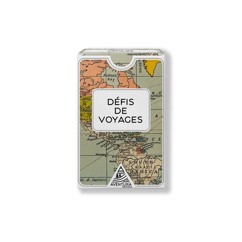 Aventura Éditions - Idée Cadeau, Jeu de carte, Défis, Voyage, Fun