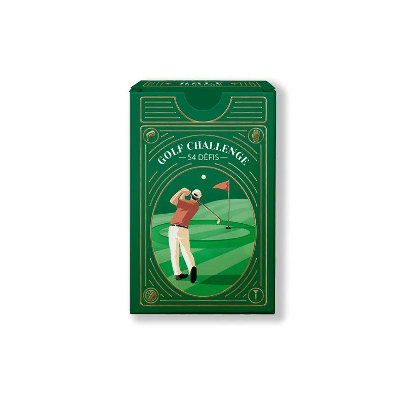 Aventura Éditions - Idée Cadeau, Jeu de carte, Défis, Golf, Fun
