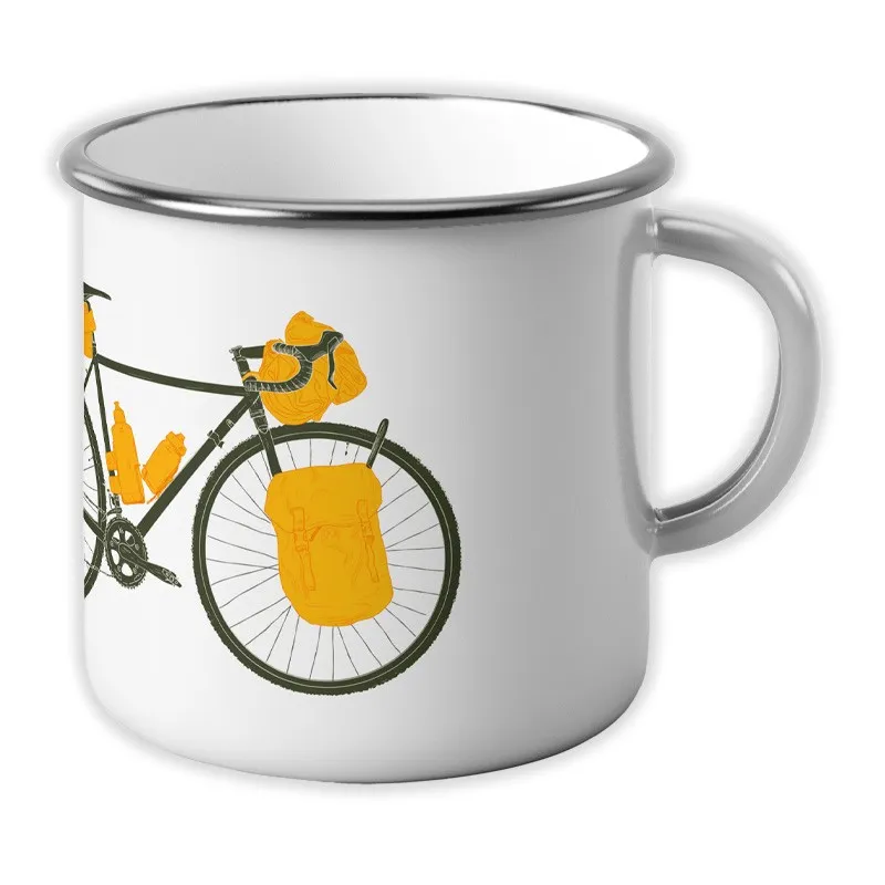 Aventura Éditions - Idée Cadeau, Mug Design Voyage à Vélo