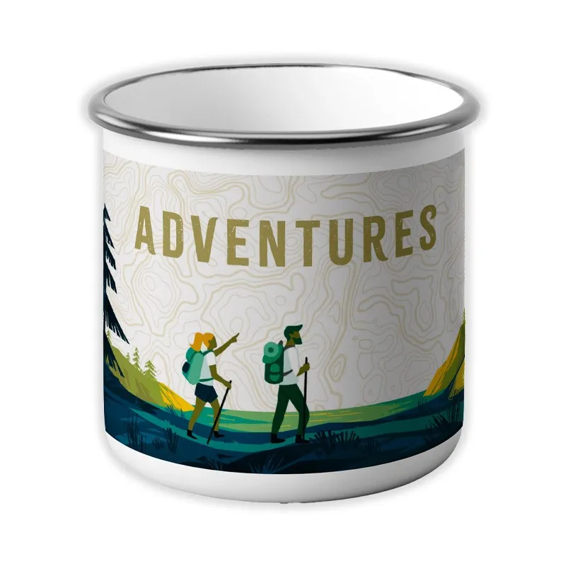 Aventura Éditions - Mug du Randonneur, Idée Cadeau, à Offrir