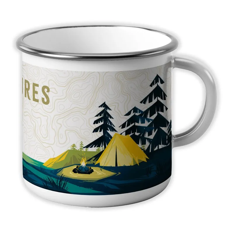 Aventura Éditions - Mug du Randonneur, Idée Cadeau, à Offrir