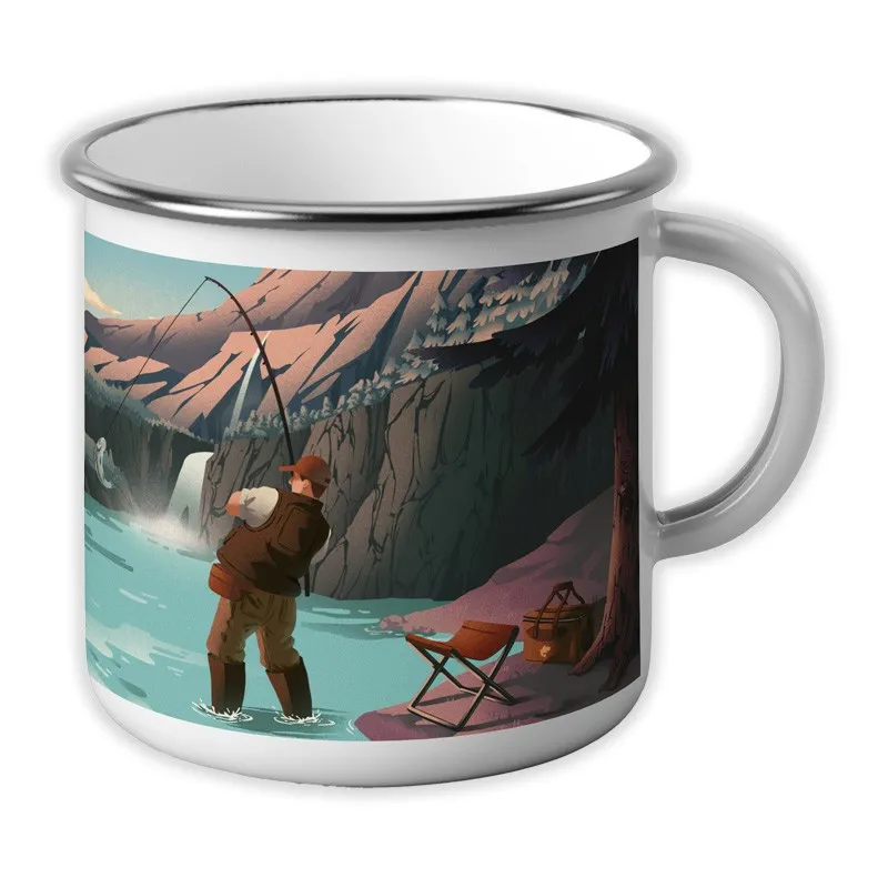 Aventura Éditions - Mug du pêcheur, Idée Cadeau, à Offrir