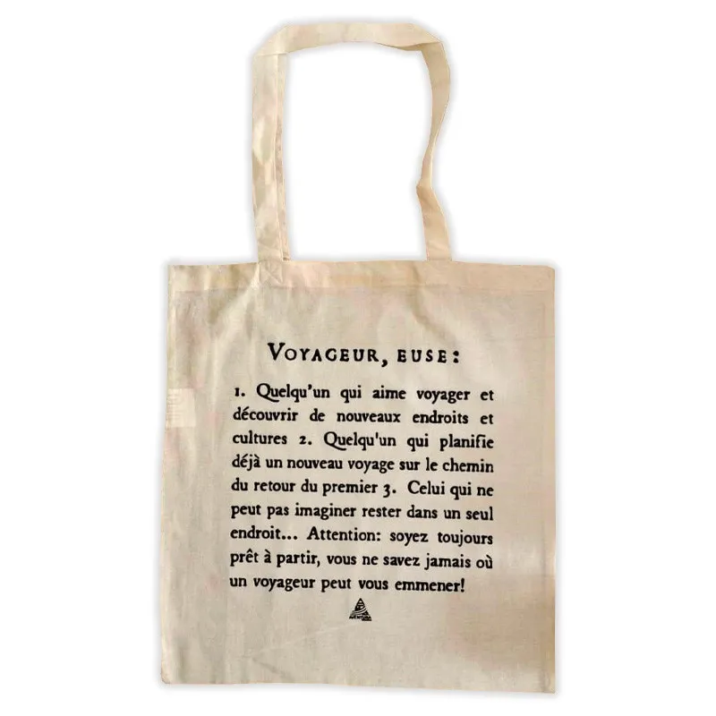 Tote bag du voyageur