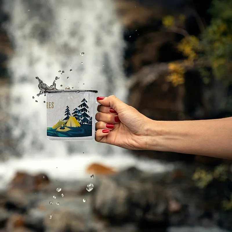 Aventura Éditions - Mug du Randonneur, Idée Cadeau, à Offrir
