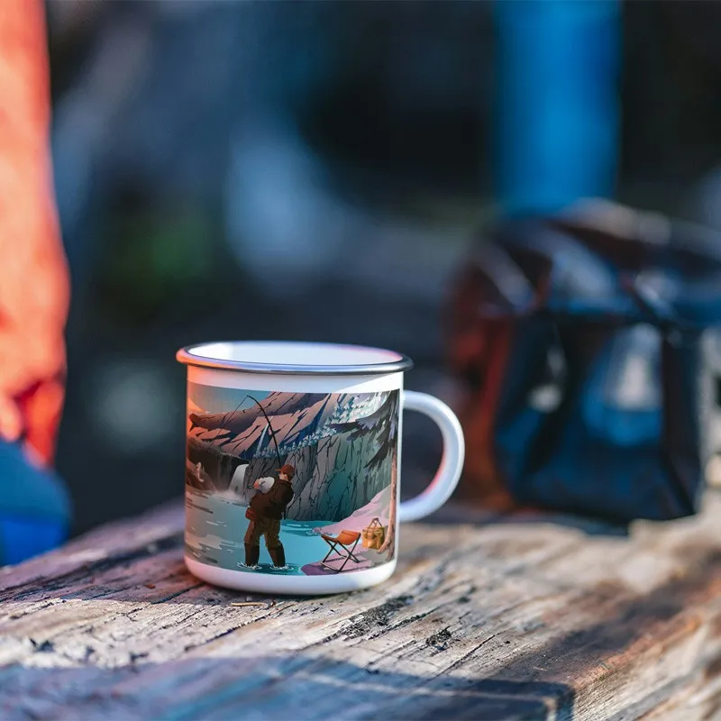 Aventura Éditions - Mug du pêcheur, Idée Cadeau, à Offrir