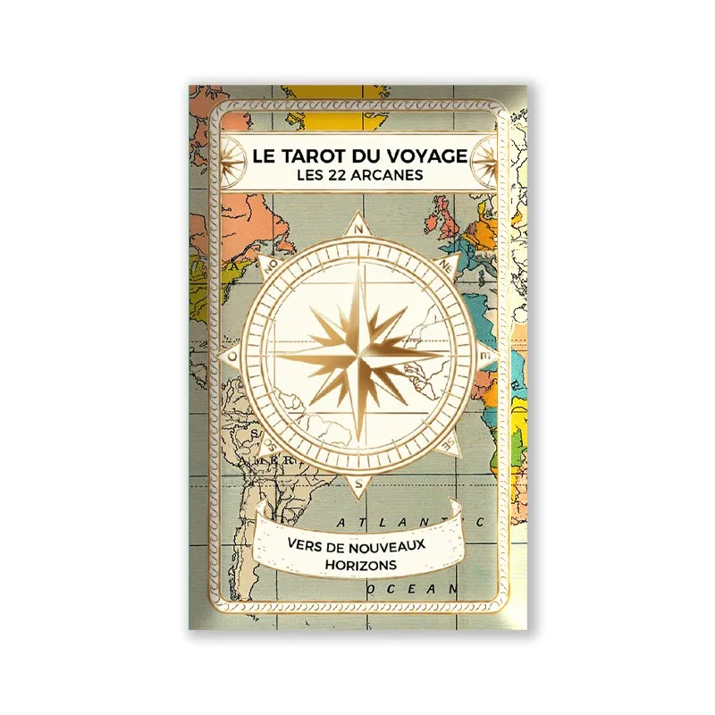 Aventura Éditions - Idée Cadeau, Tarot du voyage, Nouvel horizon,