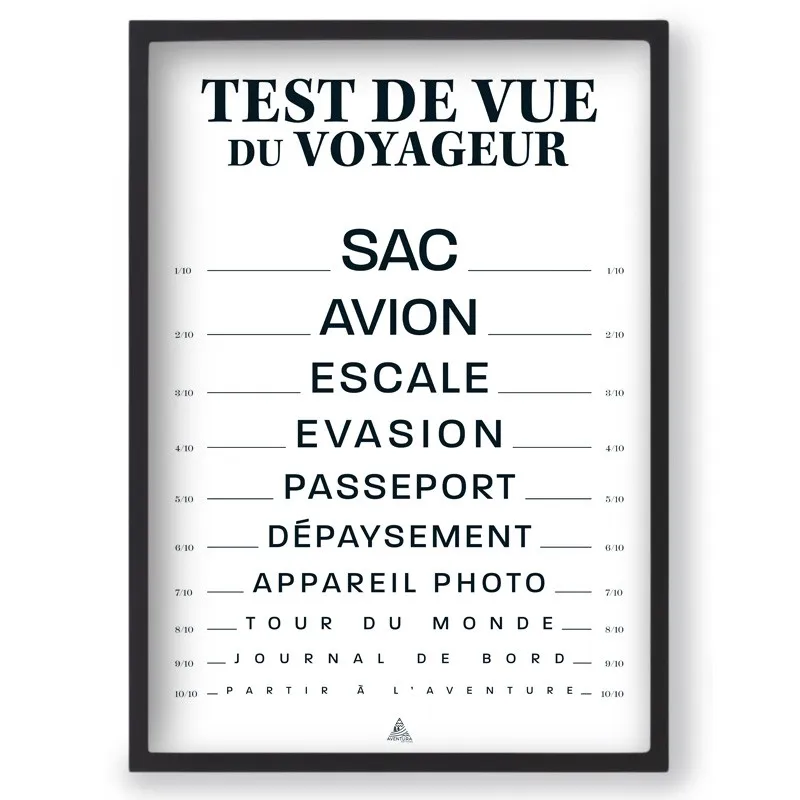 Aventura Éditions - Idée Cadeau Décoration Murale Affiche Voyage