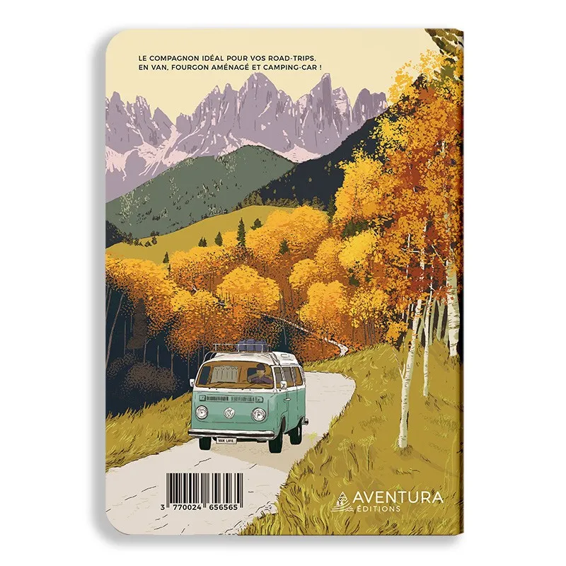 Aventura Éditions - Idée Cadeau, Carnet de Voyage Vanlife