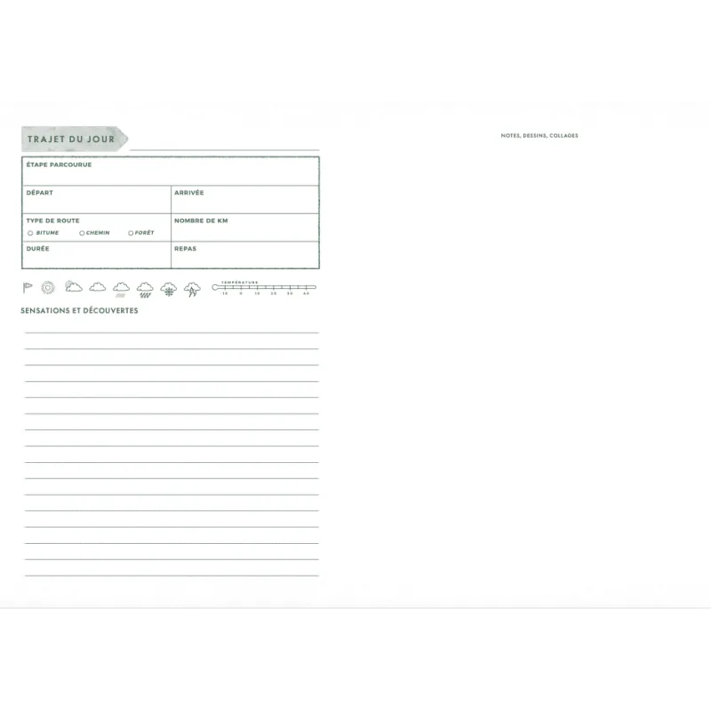 Aventura Éditions - Idée Cadeau, Carnet de Voyage Vanlife