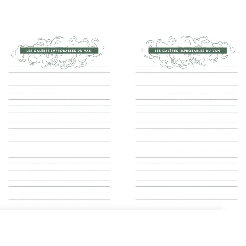 Aventura Éditions - Idée Cadeau, Carnet de Voyage Vanlife